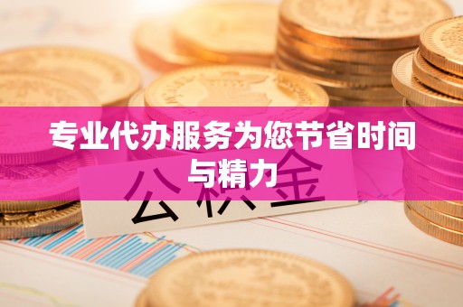 中埔专业代办服务为您节省时间与精力